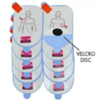 Defibtech electrodos adulto entrenamiento (5 pares)