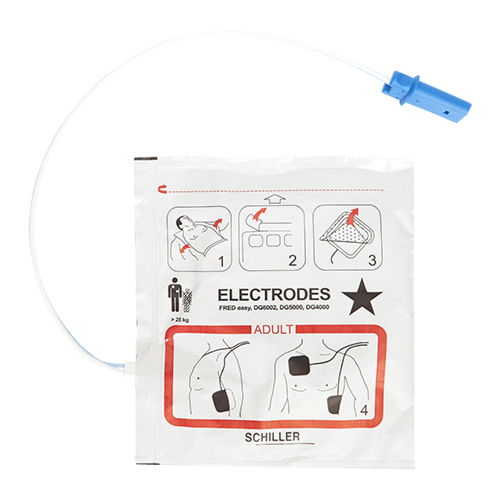 Schiller Fred Easy electrodos adulto - 8739