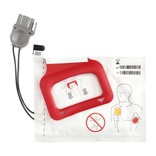 Physio-Control CHARGE-PAK Quickpak Batería de carga y juego de electrodos adultos - 9247