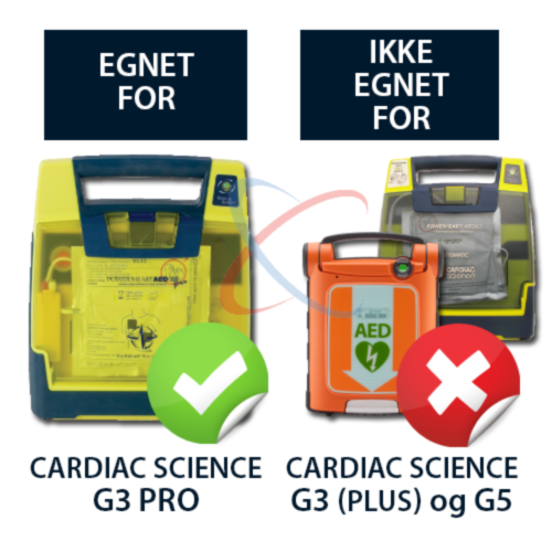 Cardiac Science Powerheart  batería G3 Pro - 9600