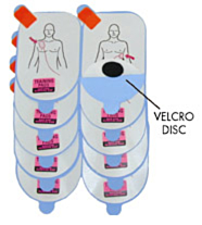 Defibtech electrodos adulto entrenamiento (5 pares) - 5582