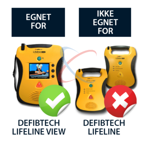 Defibtech Lifeline View electrodos pediátricos - 9734