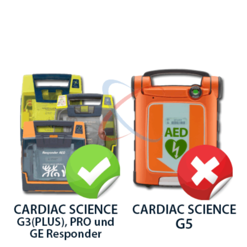 Cardiac Science Powerheart G3 electrodos pediátricos - 3206