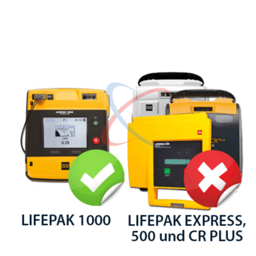 Physio-Control Lifepak batería 1000 - 4795