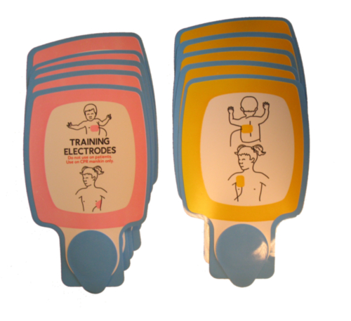 Physio-Control Lifepak CR Plus/LP500/LP1000 electrodos pediátricos entrenamiento - 1379
