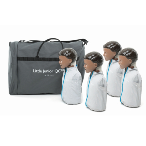 Laerdal Little Junior QCPR piel oscura (4 unidades) - 6768