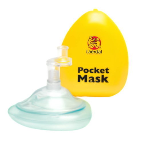 Mascarilla boca a boca Laerdal con estuche rígido