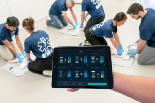 Nuevo Resusci Baby QCPR con cabezal de vía respiratoria  - 2575