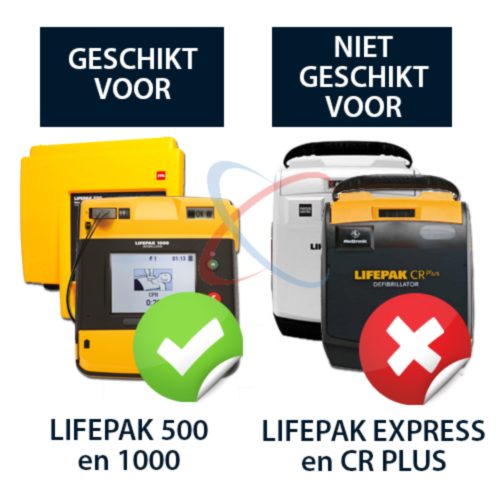 Physio-Control Lifepak Quick-Combo electrodos adulto - 73
