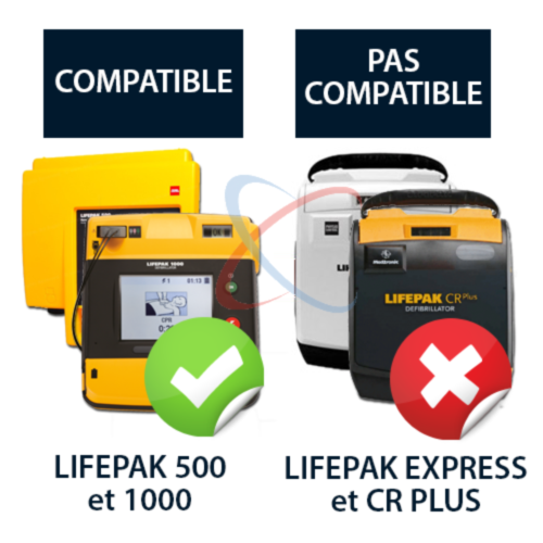 Physio-Control Lifepak Quick-Combo electrodos adulto - 7066