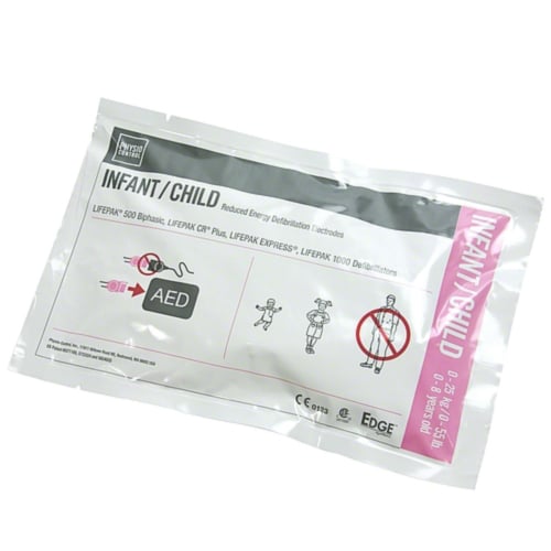 Physio-Control Lifepak Redipak electrodos pediátricos - 9618
