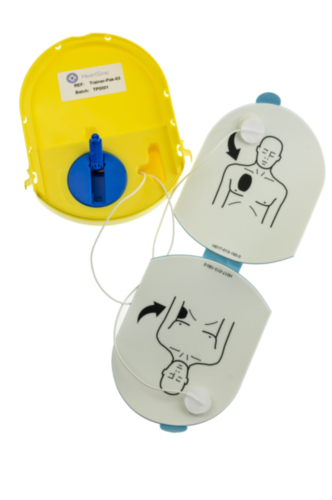 HeartSine Samaritan PAD 350P /500P batería/electrodos pack entrenamiento