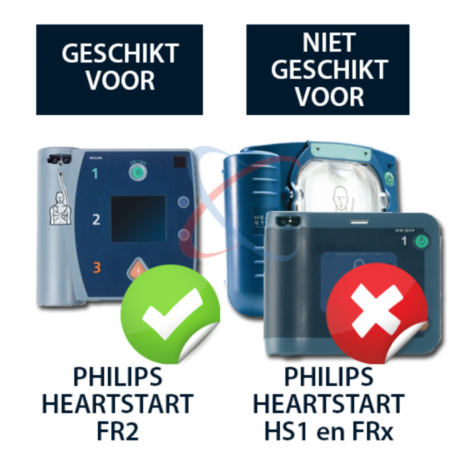PHILIPS Heartstart FR2 electrodos pediátricos - 1537