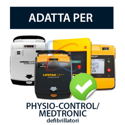Physio-Control Lifepak Quick-Combo electrodos adulto - 10587