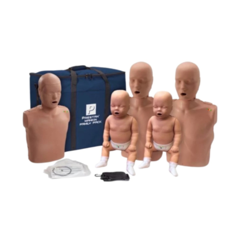 Pack Familiar de Reanimación Profesional Prestan (Color Oscuro) 