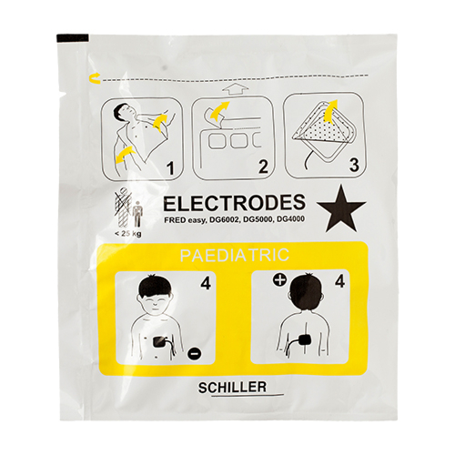 Schiller Fred Easy electrodos pediátricos - 8737