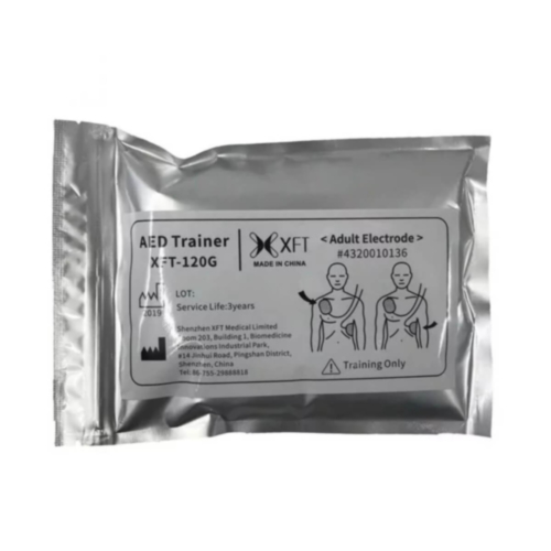 Electrodos de entrenamiento XFT Defibrilador Trainer 