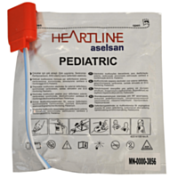 Electrodos pediátricos ASELSAN Heartline AED 