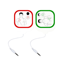 Electrodos de entrenamiento Primedic HeartSave myPAD 