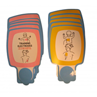 Physio-Control Lifepak CR Plus/LP500/LP1000 electrodos pediátricos entrenamiento