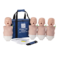 Kit de 4 maniquíes de RCP para bebés Prestan Ultralite (color claro) 